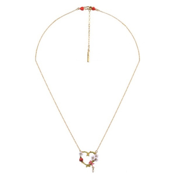Les Nereides Gold Jewelry Heart Necklace **SOLD** - Picture 6 of 8